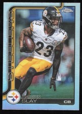 Darius Slay 2025-26 Topps Chrome Refractor Holo Silver Steelers #259