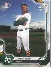 2026 Topps Now Road to Opening Day Athletics #OD-123 Lawrence Butler