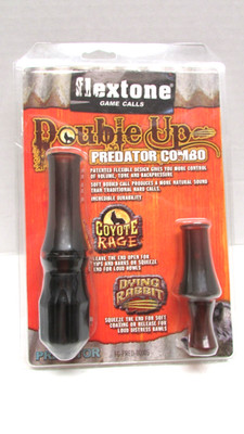 Flextone Hunting - Calls Double Up Predator Combo - Coyote & Dying Rabbit
