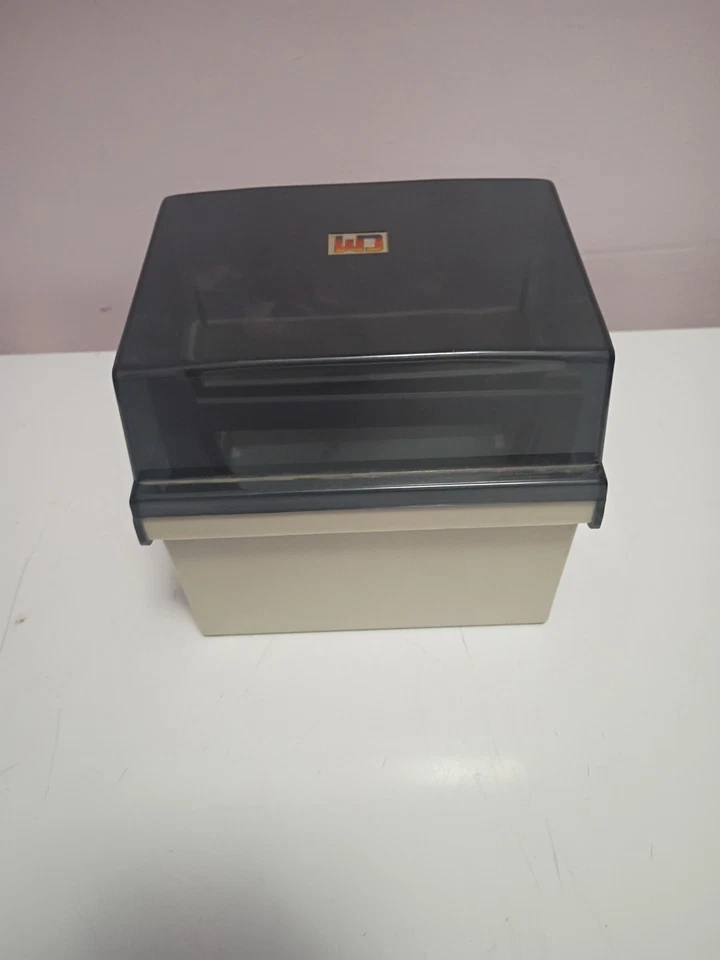 Vintage 1987 Computer Floppy Disc Storage Box Case A.L.S. Industries 1980s tech - Image 4 of 4