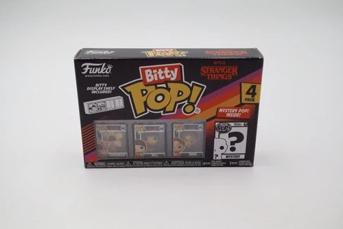 Funko Bitty Pop Stranger Things 4 Pack Demogorgon Will Barb + Mystery NEW