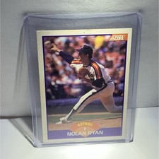 Score 1989 Nolan Ryan #300 Houston Astros MLB Base Set Baseball Card Original