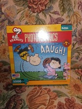 Peanuts Photomosaic 1000pc Puzzle W Poster Factory Sealed