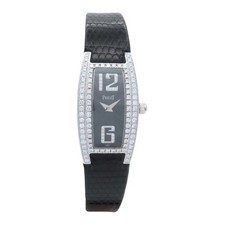 Orologio PIAGET Limelight Diamante Oro Bianco 18K Quadrante Nero GOA27082