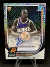 2025 Bowman Chrome Basketball Khaman Maluach RC Auto Mojo Refractor Phoenix Suns