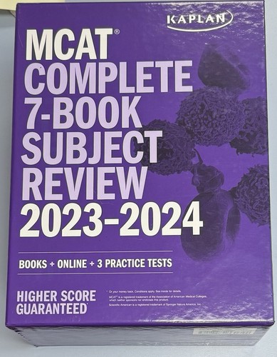 MCAT Komplette 7 Bücher Fachbesprechung 2023-2024, Satz
