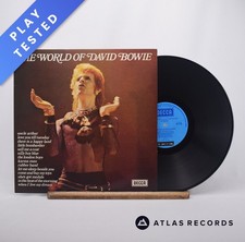 David Bowie The World Of David Bowie Reissue LP Vinyl Record SPA 58 - EX/EX