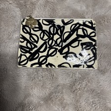Designer Womens Kate Spade Pouch Pencil Cosmetic Literary Glasses Zipper 133237