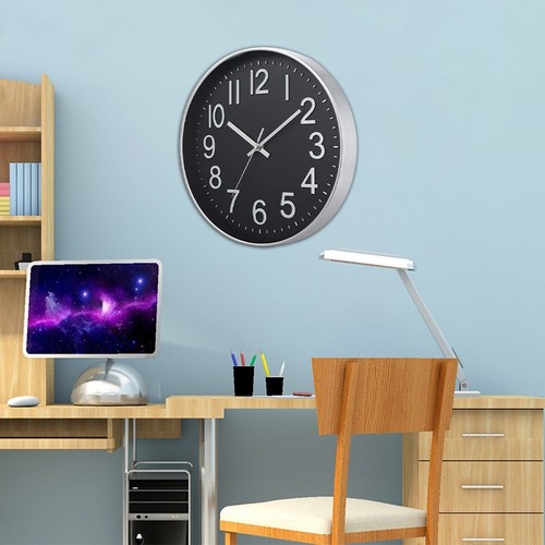 30cm Clock Compact Size Design Easy To Read Numerals Peaceful Environment - Picture 2 of 10
