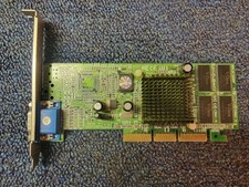 GeForce 2 MX200 32MB, AGP 2x/4x VAGEFR26PS PINE VIDEO CARD - TESTED WORKING
