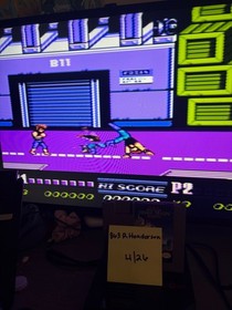 Double Dragon II Nintendo Entertainment System NES w/ Manual Authentic