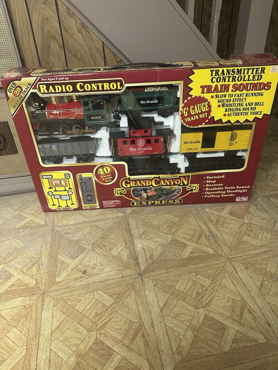 EZTEC Radio Control Coastal Express G Gauge Scale Train Set Tr2172