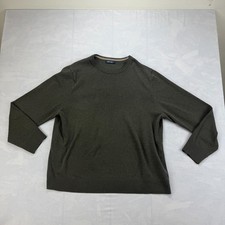 Vintage Cherokee Knitted Sweater Men's Green Outdoor Preppy Crew Neck Pullover