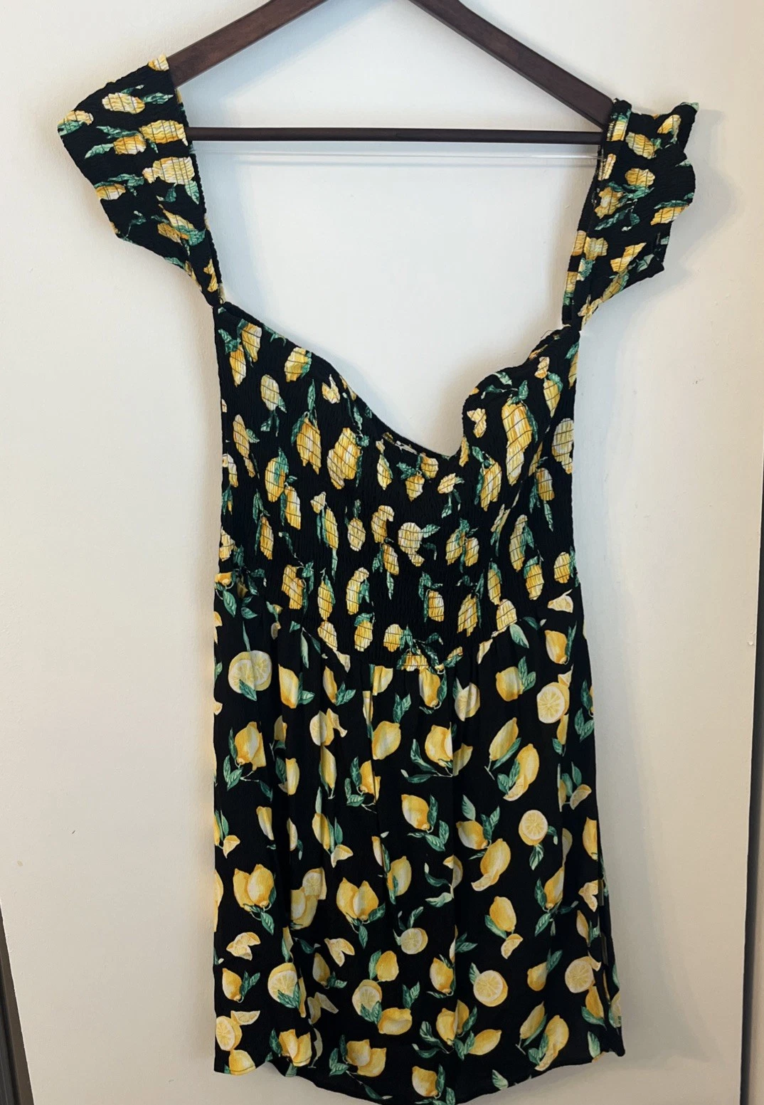 UNDERCOVER Abito rosa Victorias Secret stampa limone taglia grande. Logo sul retro