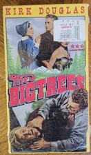 The Big Trees VHS Kirk Douglas Leonard Maltin Estate Item As Is Good Condition 