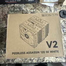 Peerless Assassin 120 SE White V2 CPU Air Cooler - 6 Heat Pipes AGHP GEN 5.0 ...