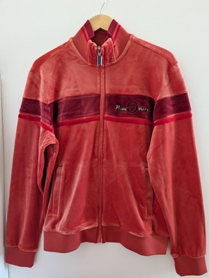 Sergio Tacchini Velour Damarindo Track Suit Hot Sauce Size Small NWT