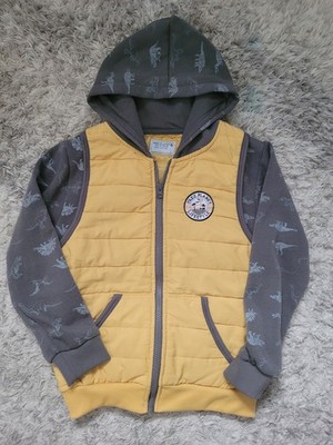 Free Planet Boys Vest Jacket With Dinosaur Theme Size 7