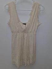Moda International Womans Blouse Off White Medium Never Worn