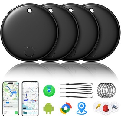 2026 Tracker Smart Tags Android & iOS-4 Packs,Dual System Bluetooth Luggag Tr...