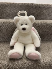 Ty Beanie Baby Halo Angel Bear 1999 Retired 14"