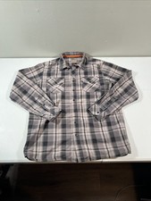 5.11 Tactical Series Men  s Sz M Long Sleeve Shirt Snap Button