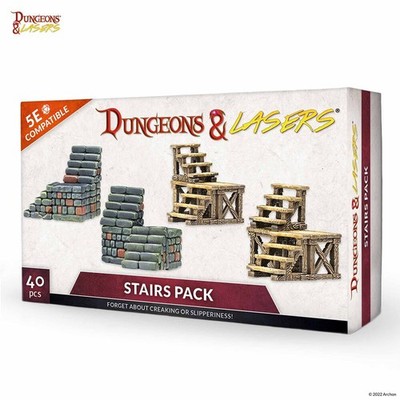 Archon Studio  DNL0038 Dungeons & Lasers Expansion Set: STAIRS PACK - NEU