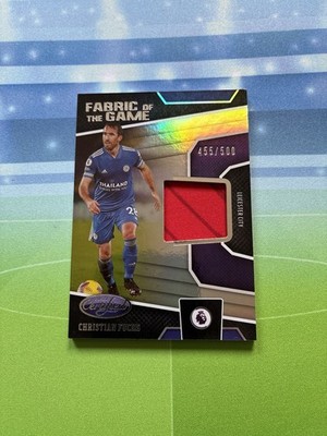 2020-21 Panini Chronicles Relic Christian Fuchs /500 Leicester City