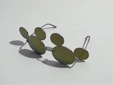 Tokyo Disney Resort Mickey Mouse Purple Mirror Fashion Sunglasses Japan Limited