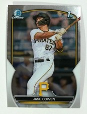 2023 Bowman #BCP-146 Jase Bowen Chrome Prospects Pittsburgh Pirates Baseball