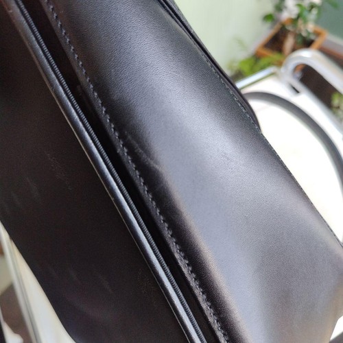 Burberry Shadow Horse Shoulder Bag Black Nylon Leather /Used - Picture 18 of 20