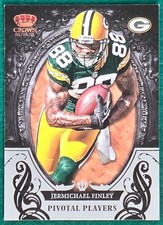 Jermichael Finley - 2012 Crown Royale Pivotal Players #16 - Football Card