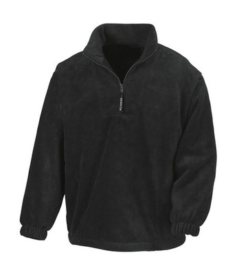 RESULT Fleece Sweat 1/4 Zip Reißverschluss Polartherm Top Herren XS-3XL 33 NEU 