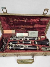 Rene Dumont Bb Soprano Clarinet Wood Boehm System 1960 with Case  La Voz Reeds