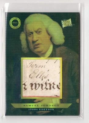 2024 Pieces of the Past 1700's Samuel Johnson JUMBO HISTORIC RELIC #213