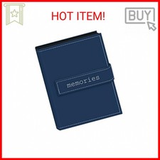 Pioneer Photo Albums 36-Pocket 4 by 6-Inch Embroidered "Memories" Strap Sewn Lea