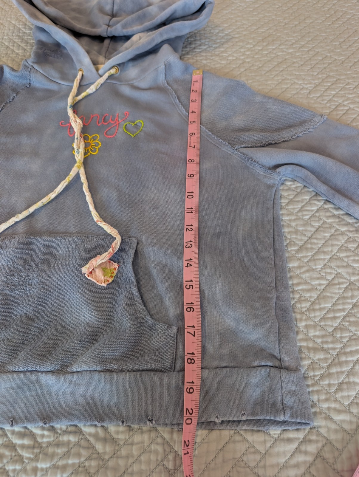 LoveShackFancy "Fancy" Embroidered Drawstring Swe… - image 9