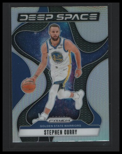 2024-25 Panini Prizm #10 Stephen Curry Deep Space Prizms Silver