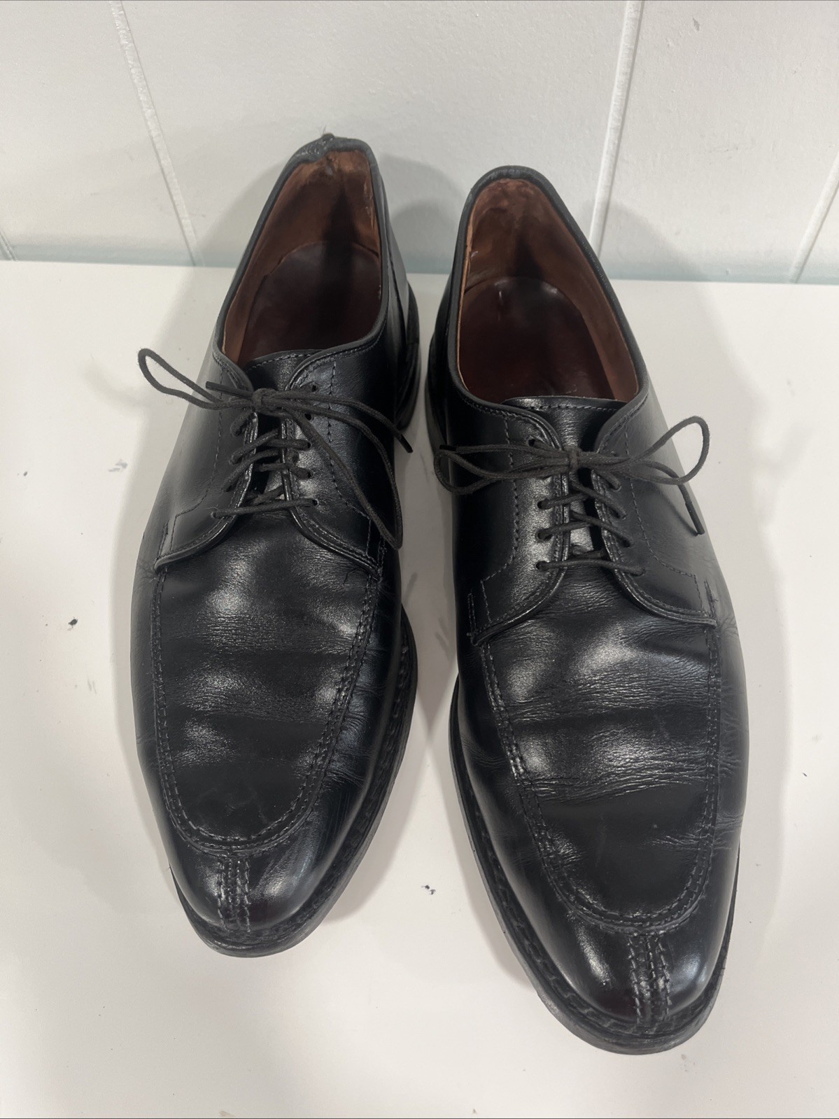 Allen Edmonds Leather Split-Toe Derby LaSalle Dre… - image 3