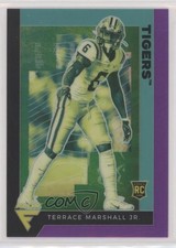 2021 Panini Chronicles Draft Picks Flux Purple /49 Terrace Marshall Jr #244 n0c