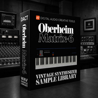 Oberheim Matrix-6 Synthesizer Sample Library