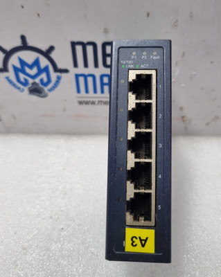 Planet Technology ISW-500T Ethernet Switch 12-48V 0.17A max