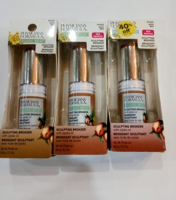 physicians formula Organic Wear Sculpting Bronzer Mocha 3X Lot