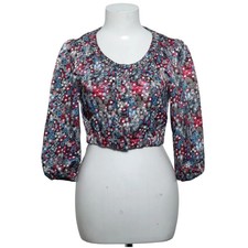 Zoul, Jacke, Damen, Größe: 34, BRIE JACKET, Mehrfarbig, Polyester, Blumen #XCr