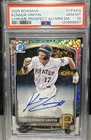 2025 BOWMAN CHROME PROSPECT AUTO MINI DIAMOND #CPA-KG KONNOR GRIFFIN #55/100