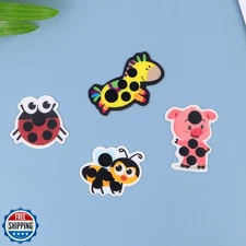 6Pcs Multicolor Forehead Stick-On Fever Kids Fast Temperature Fever Continuou