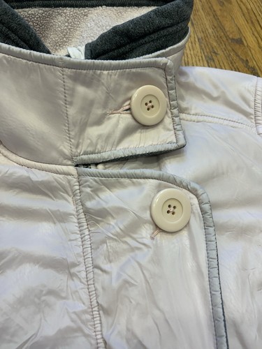 Lululemon Pedal Power Blush Rose And Charcoal Jacket Sz 8 - Picture 13 of 15