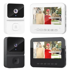 Door Bell Ring Intercom Security Wireless WiFi Video Doorbell Smart Phone Camera