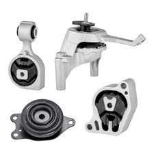 Engine and Transmission Motor Mount Kit Replacement, Set of 4, Compatible with 2