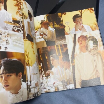 K-POP・アジア BTS concept photobook BTS WINGS CONCEPT BOOK Official Photo Book Photo Card Out